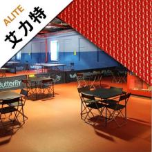 艾力特 布纹4.5mm乒乓球 运动场地体育场馆 PVC运动 塑胶地板